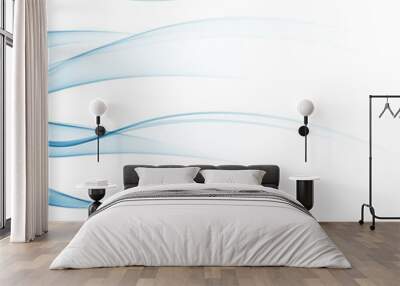 a collection of abstract faded design element Wall mural