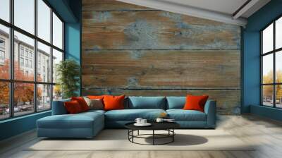 old wooden texture Wall mural