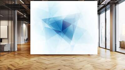 Abstract geometric triangles background Wall mural