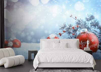 Christmas decoration Wall mural