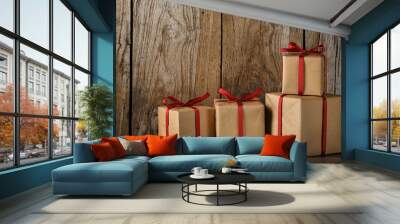 Gift box Wall mural