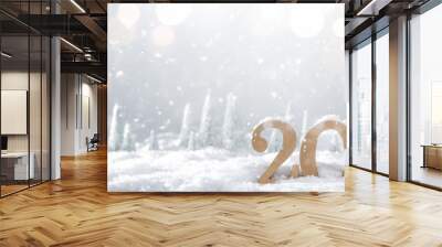 New year 2019 Wall mural