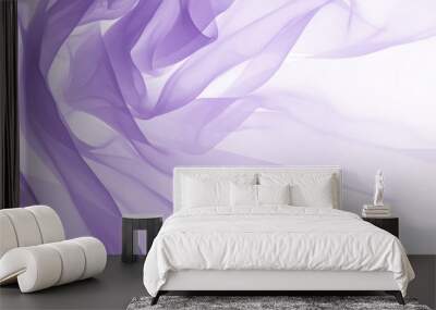 soft purple chiffon texture Wall mural