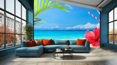 Summer marine vacation Wall mural