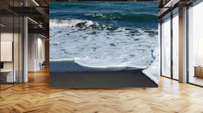 Beachscape with gentle waves Wall mural