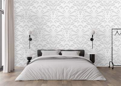 Vector Seamless Floral Pattern Wall mural