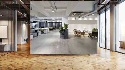 Fashion and modern office interiors Wall mural