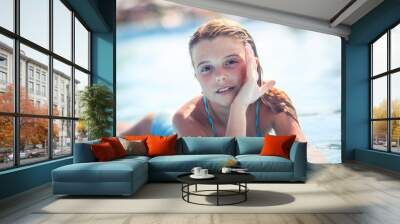 I tell you you a summer secret. Wall mural