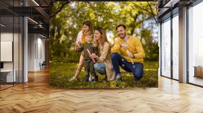 There's no better time that family time. Wall mural