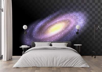 Vector galaxy Wall mural