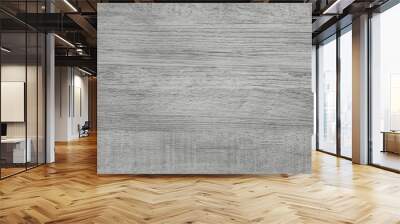 Gray wood texture background. Wall mural