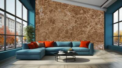 abstract brown marble texture with natural pattern Wall mural