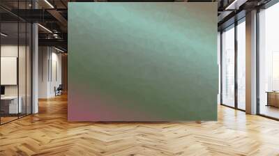 abstract colorful polygonal background Wall mural