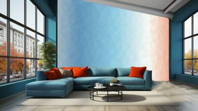 Creative prismatic background with colorful textured pattern Wall mural