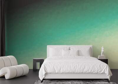 minimal multicolored polygonal background Wall mural