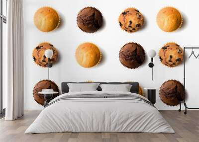 muffins Wall mural