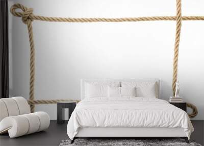 rope frame Wall mural