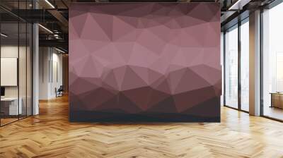 vibrant abstract colorful polygonal background Wall mural