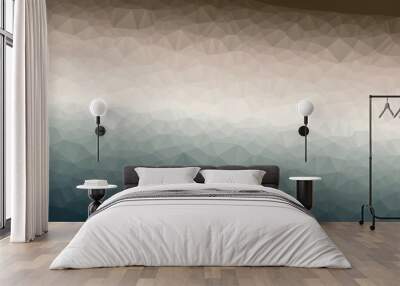 vibrant abstract geometric background with poly pattern Wall mural