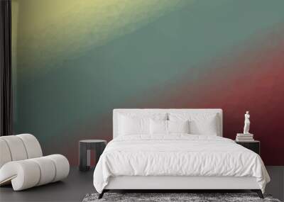 vibrant abstract multicolored background with poly pattern Wall mural