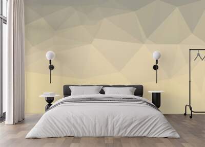 vibrant abstract multicolored background with poly pattern Wall mural