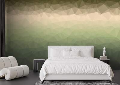 vibrant colorful geometric background with mosaic design Wall mural