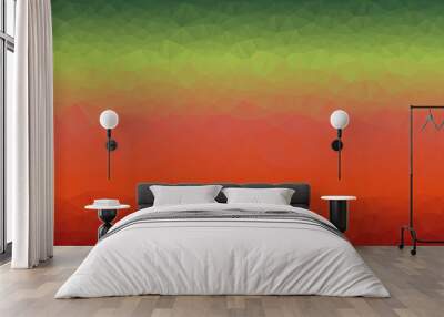 vibrant colorful geometric background with mosaic design Wall mural