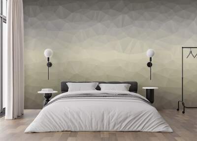 vibrant colorful geometric background with mosaic design Wall mural