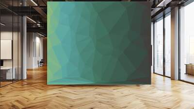 vibrant creative prismatic background with polygonal pattern Wall mural