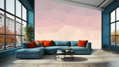 vibrant creative prismatic background with polygonal pattern Wall mural