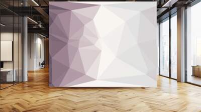 vibrant minimal multicolored polygonal background Wall mural