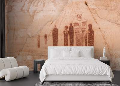 Horseshoe Canyon Great Ghost Wall mural