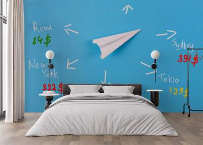 Travel destination concept Wall mural