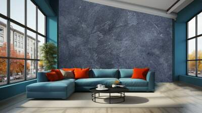 Dark stone or slate wall. Wall mural