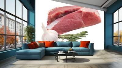 raw meat Wall mural