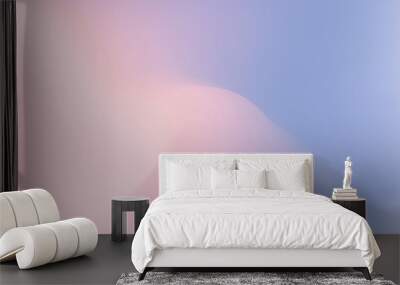 Abstract gradient cream marble pastel gentle minimalist background wallpaper  Wall mural