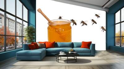 bees Wall mural