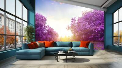 spring landscape Wall mural