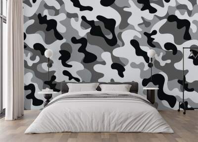 Camouflage pattern Wall mural