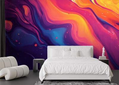 unique abstract backgrounds Wall mural