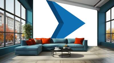 arrow icon Wall mural