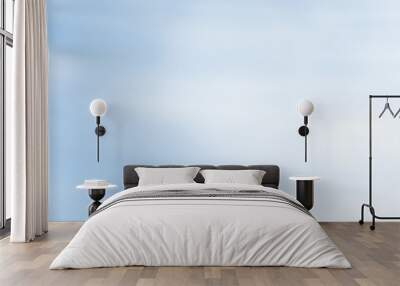 blurred abstract background. pale blue and white. Wall mural