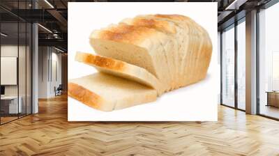 Bread isolated Wall mural