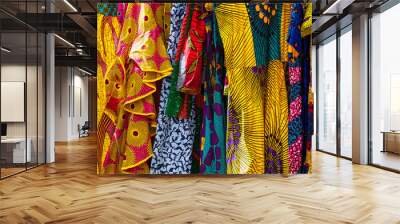 West African Fabric Wall mural