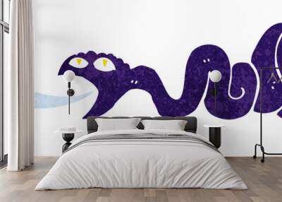 cartoon snake Wall mural