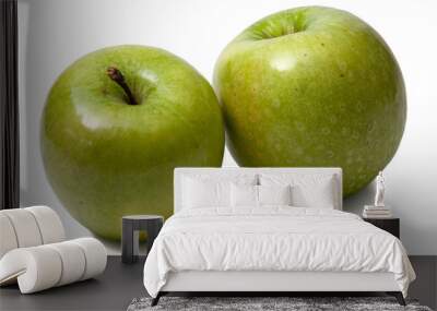 apple green Wall mural