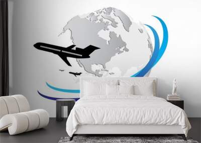 business concept design Wall mural