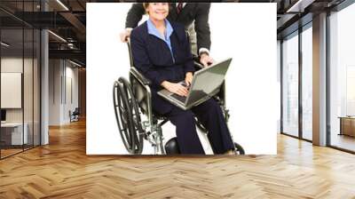 business partners - disability Wall mural