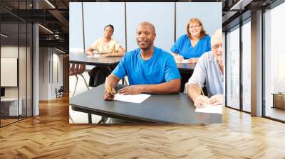 Diversity in Adult Education - Banner Wall mural