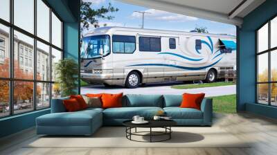 luxury motor home Wall mural